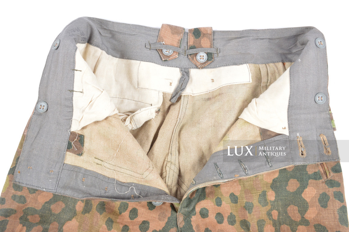 Pantalon Waffen-SS M44 en camouflage petit pois, « 223/44 » - photo 31