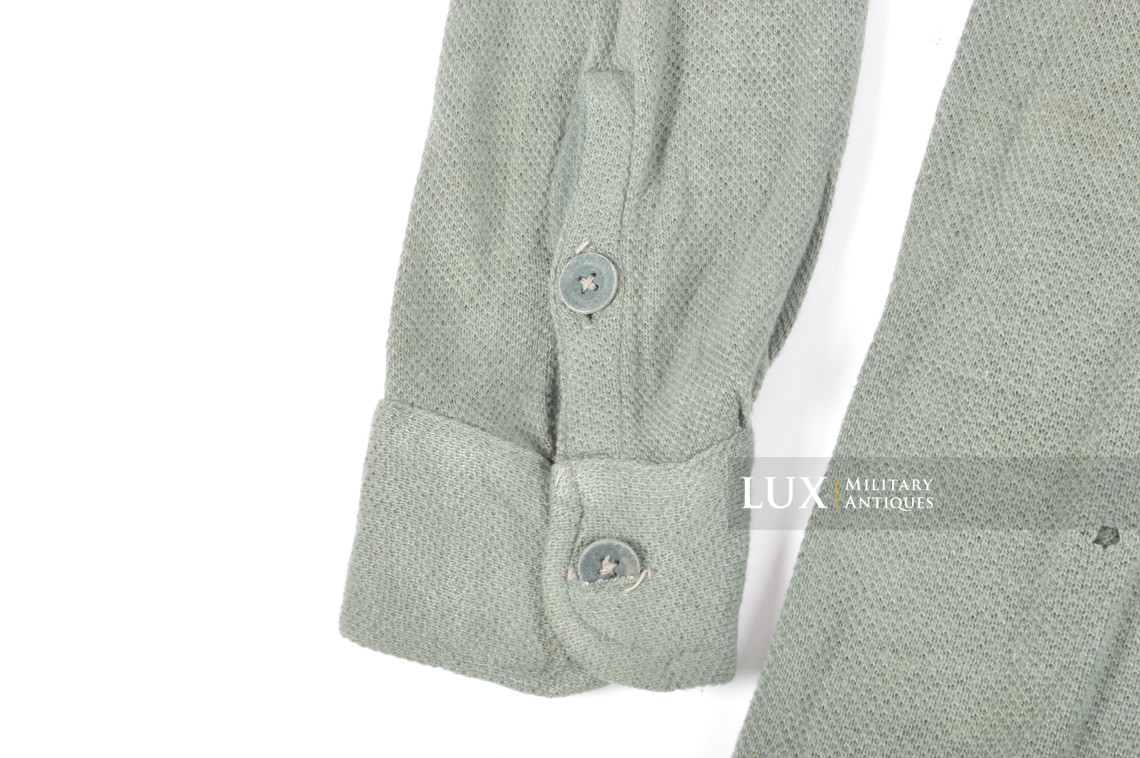 Late-war Heer / Waffen-SS issue service shirt - photo 7