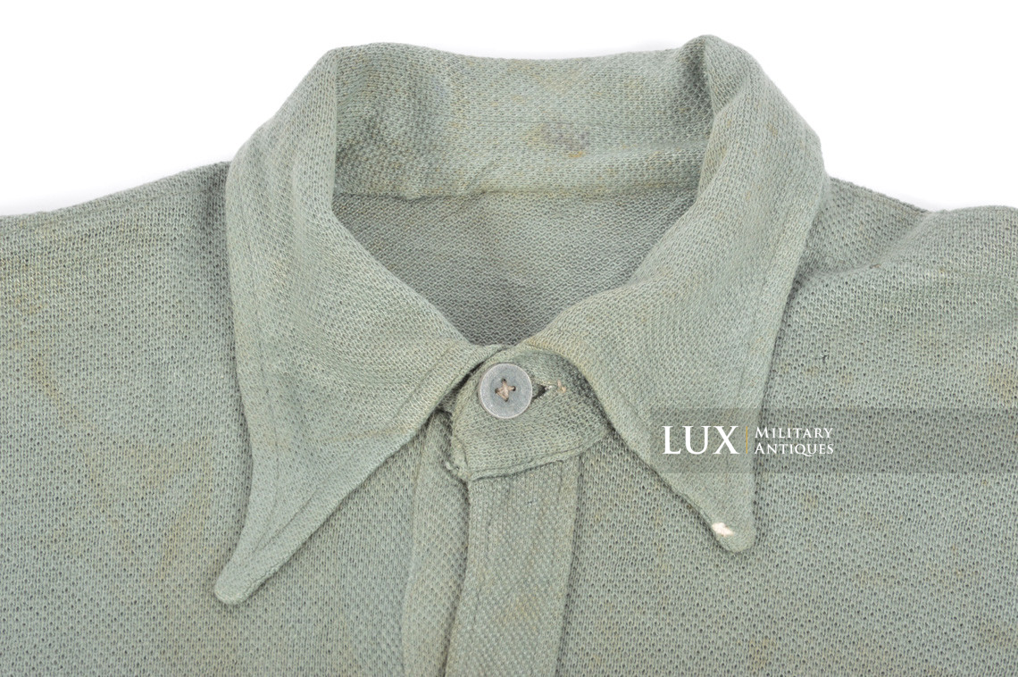 Late-war Heer / Waffen-SS issue service shirt - photo 11