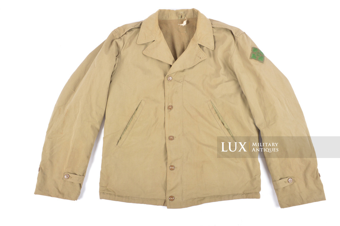 Blouson de combat US M41, 4th Infantry Division « IVY » - photo 4