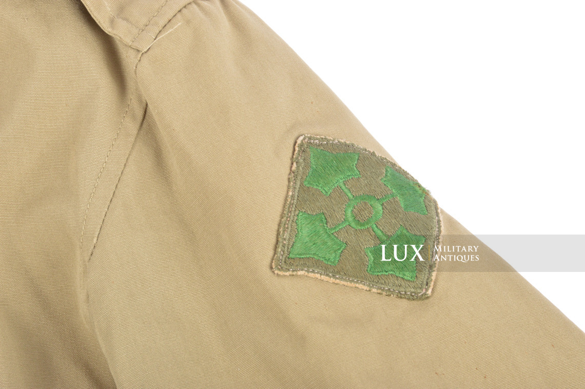 Blouson de combat US M41, 4th Infantry Division « IVY » - photo 11