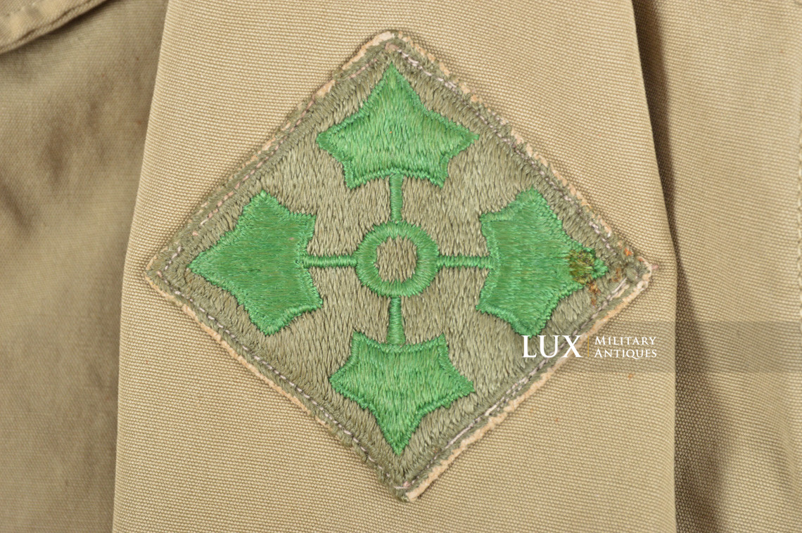 US M41 field jacket, 4th Infantry Division « IVY » - photo 14
