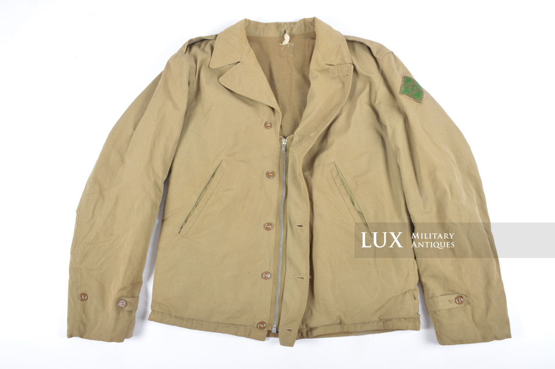 Blouson de combat US M41, 4th Infantry Division « IVY » - photo 19