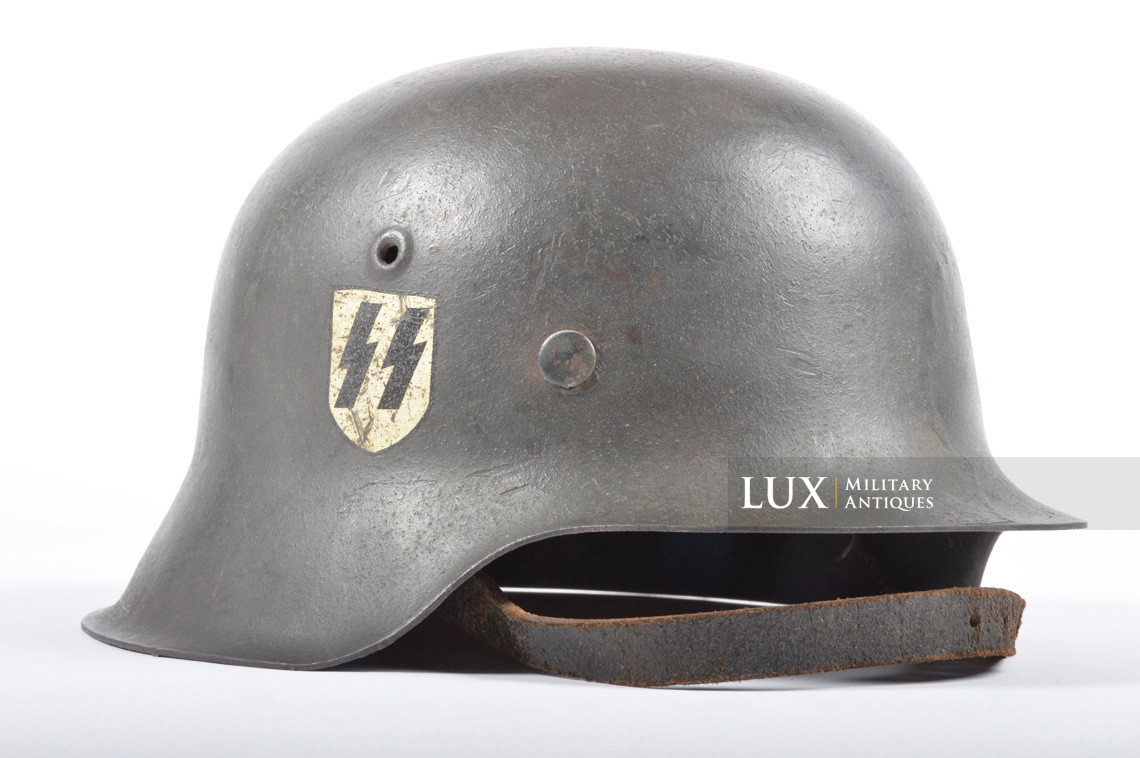 M42 Waffen-SS single decal combat helmet, « ckl64 » - photo 7
