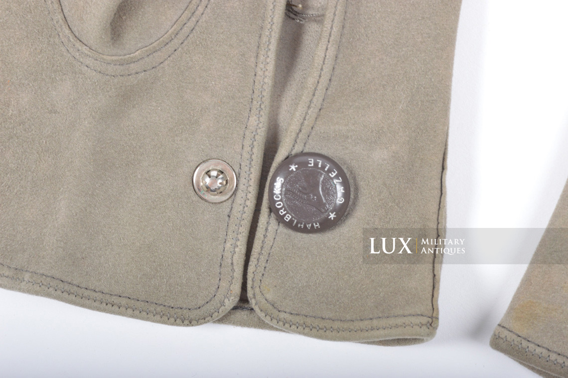 German officer’s suede leather gloves - photo 7