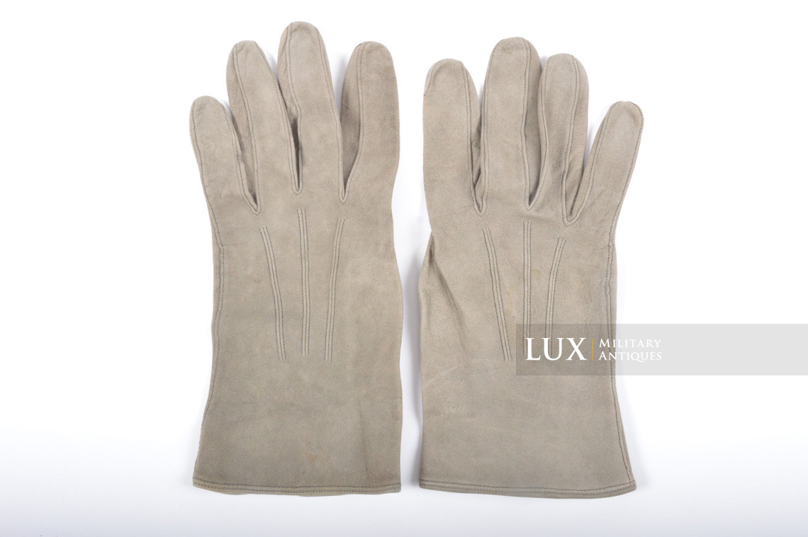 German officer’s suede leather gloves - photo 9