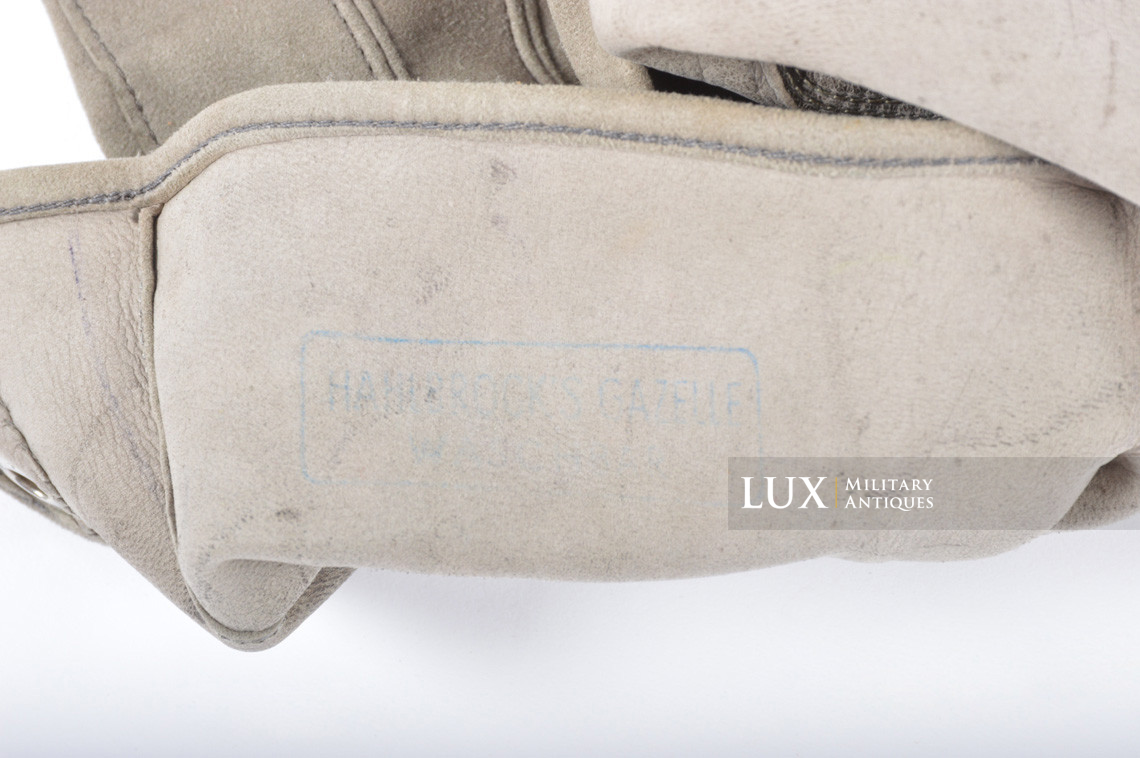 German officer’s suede leather gloves - photo 12