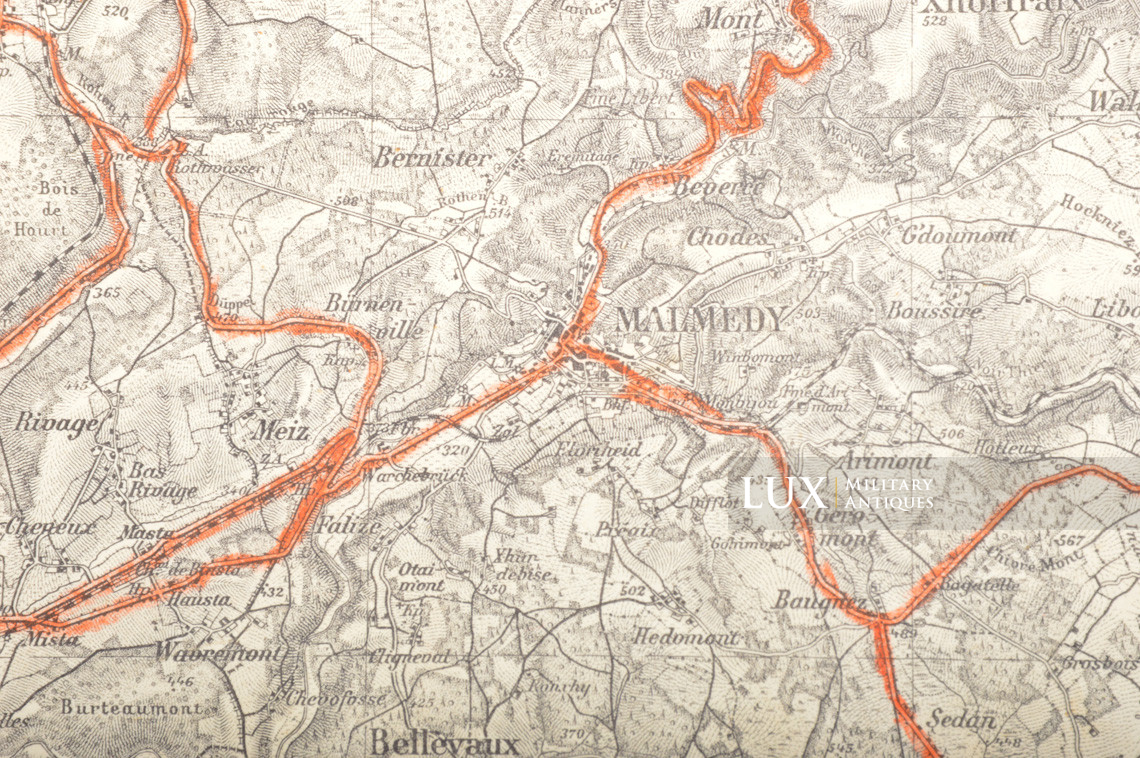Karte desDeutschen Reiches, « MALMEDY » - photo 10