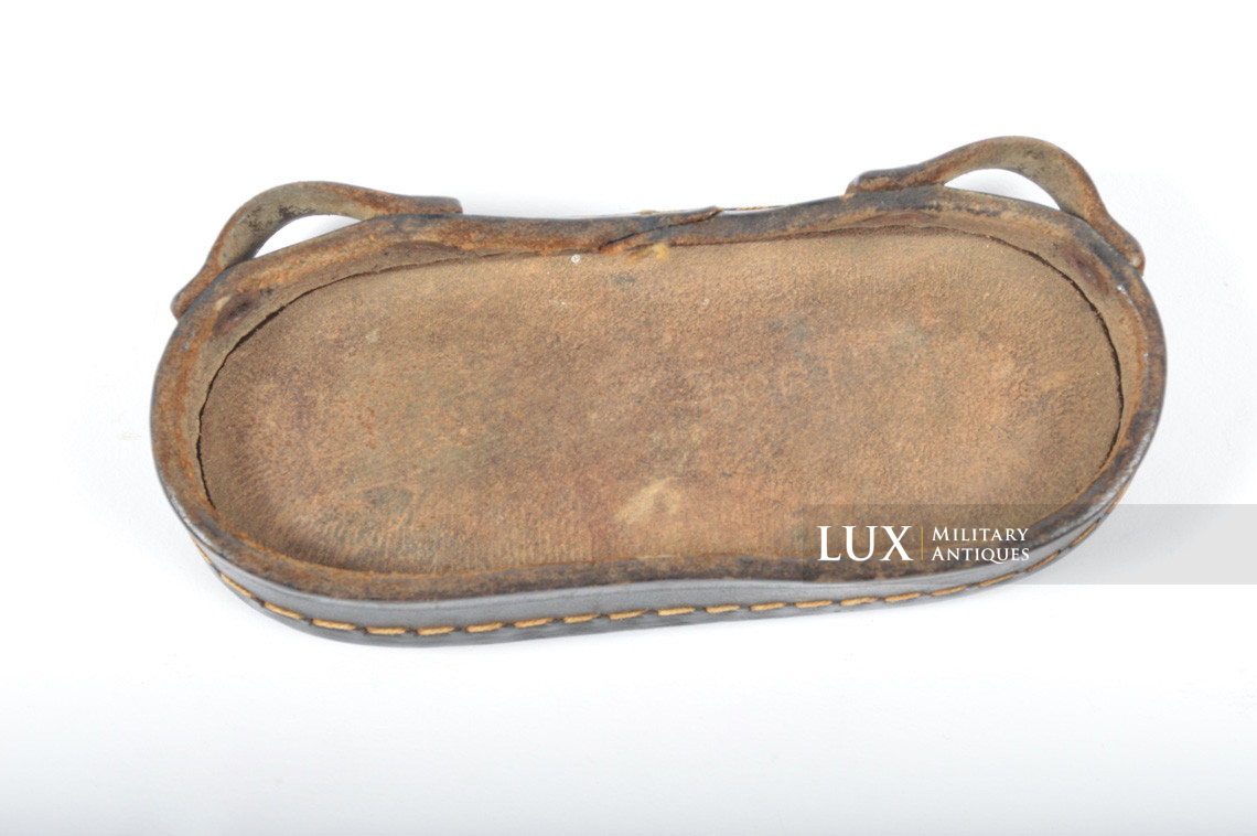 German binoculars leather lens protective cover, « 1939 » - photo 7