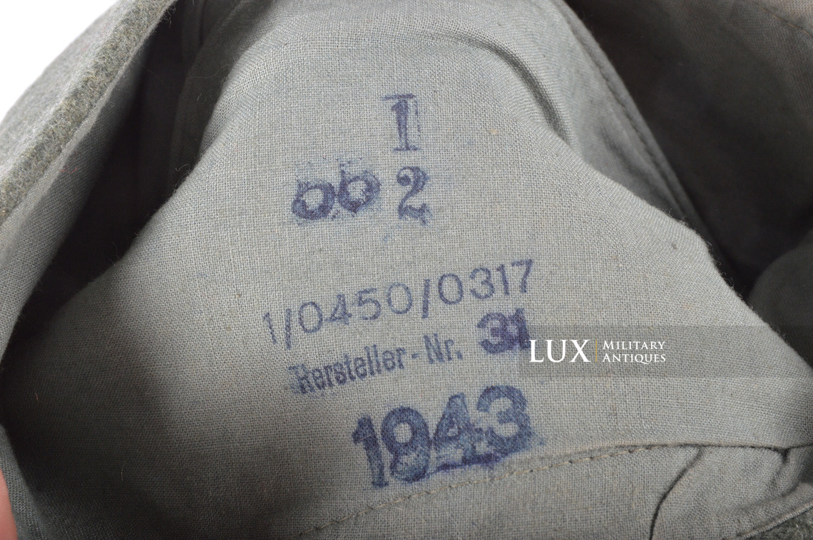 Kriegsmarine coastal artillery EM overseas cap, « 1943 » - photo 17