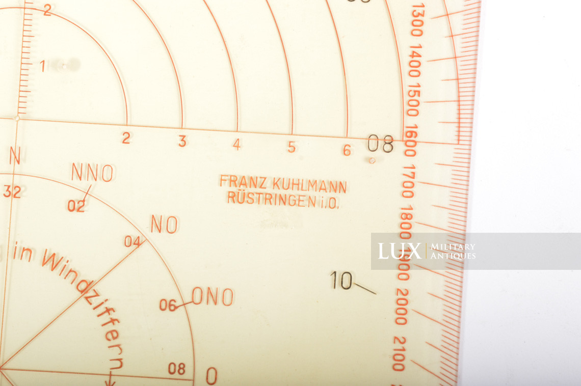 Instruments allemands de lecture de cartes pour l'artillerie « kartenwinkelmesser » - photo 14