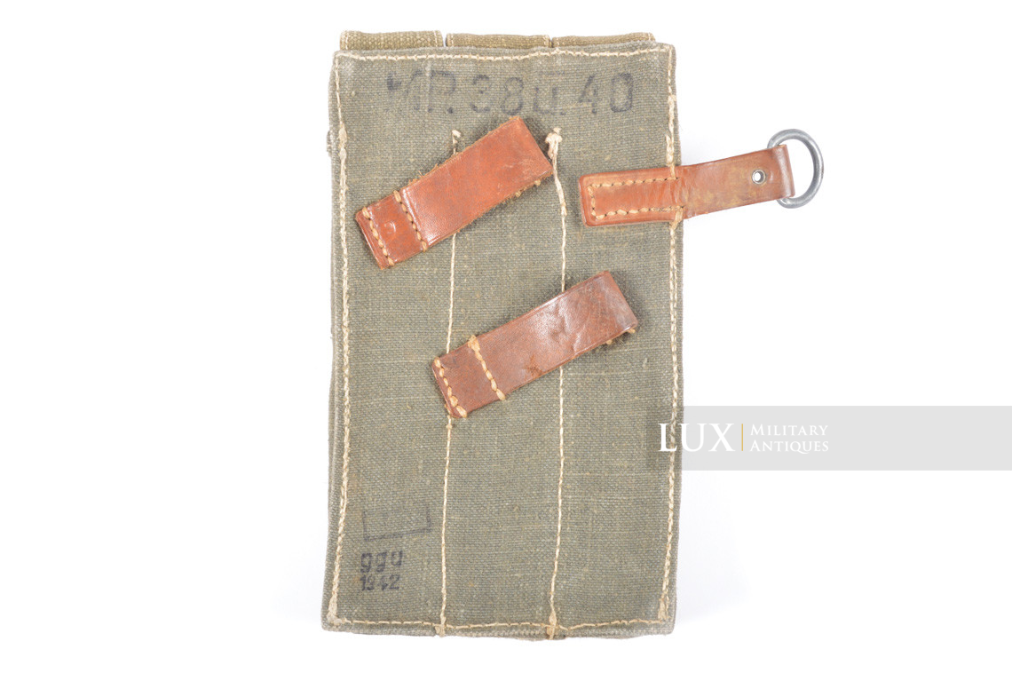 Rare mid-war MP38/40 pouch, « ggu 1942 » - photo 11