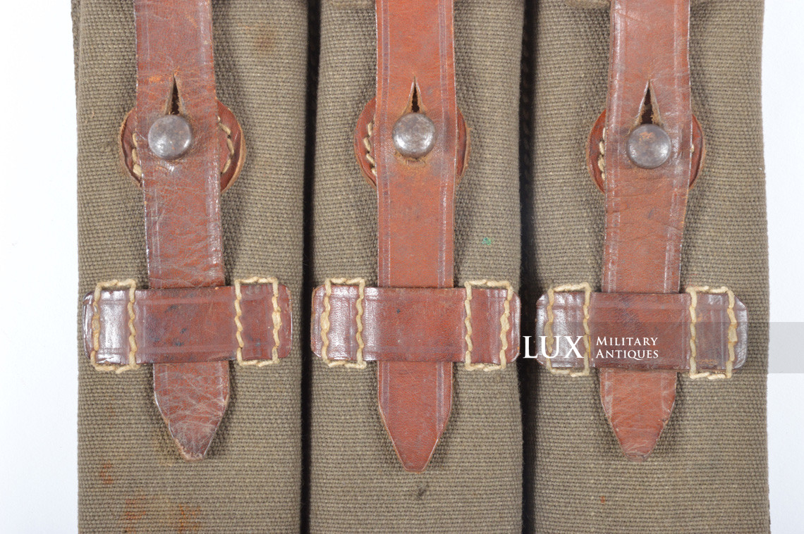 Early MP38/40 pouch in rayon web construction, « fkx1941 » - photo 10