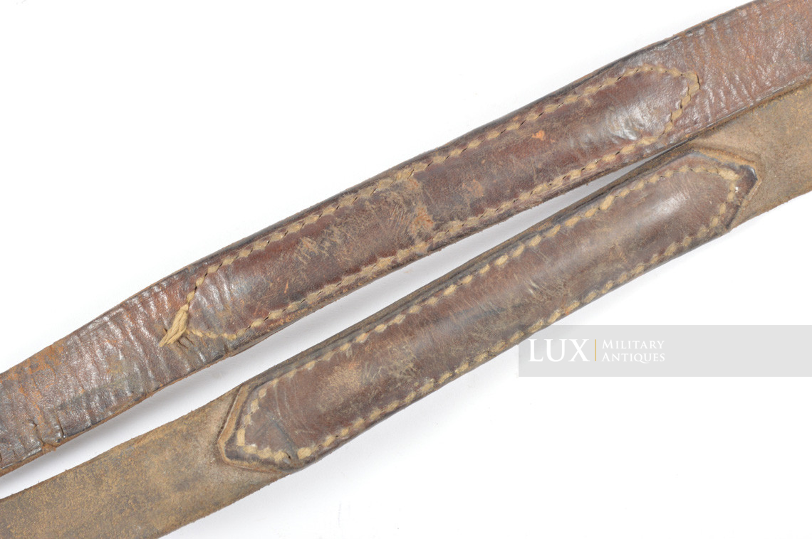 German MG34 leather sling - Lux Military Antiques - photo 12
