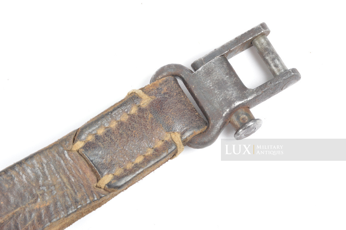 German MG34 leather sling - Lux Military Antiques - photo 13