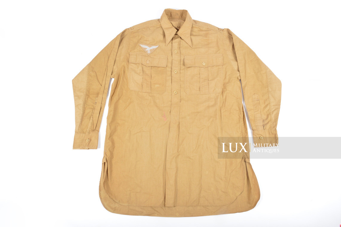 Unissued Luftwaffe tropical issue service shirt - photo 4