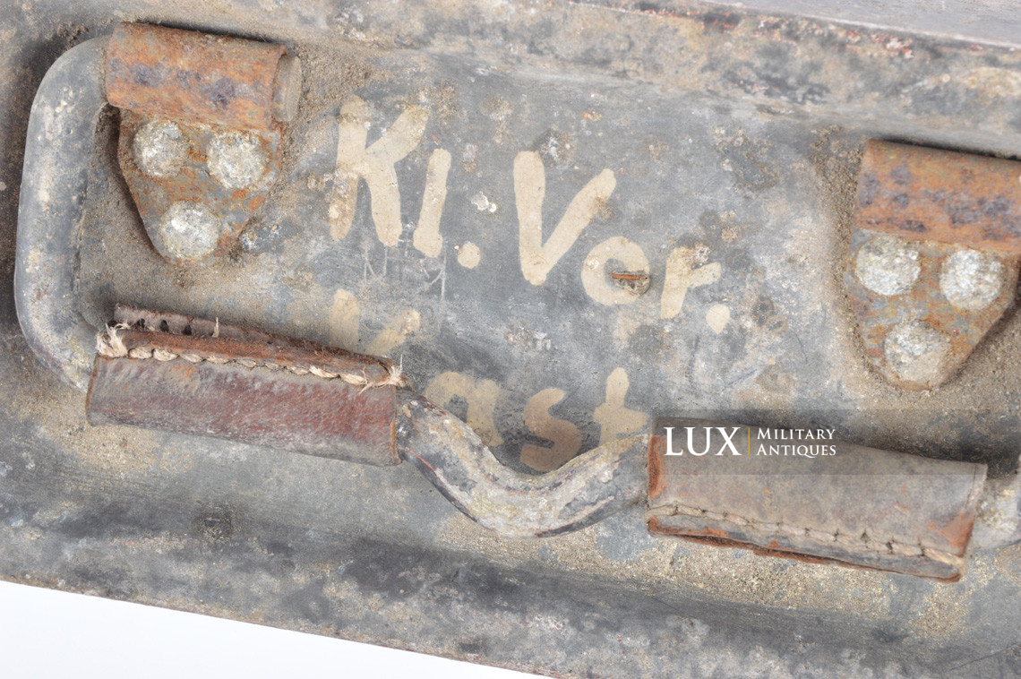 German early-war blue MG34/42 ammunitions case, « unit marked » - photo 9