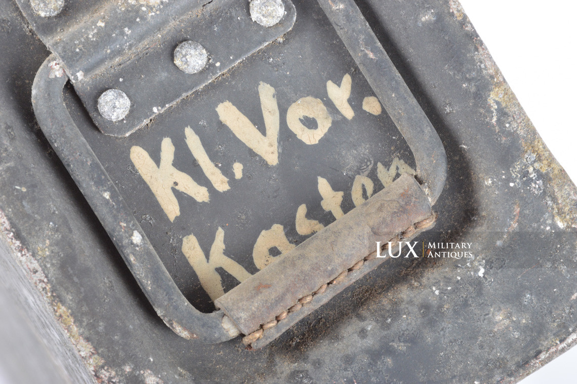German early-war blue MG34/42 ammunitions case, « unit marked » - photo 17