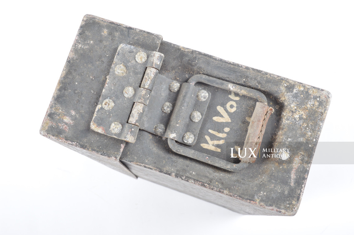 Caisse à munitions allemande précoce pour MG34/42, marquage d’unité - photo 19