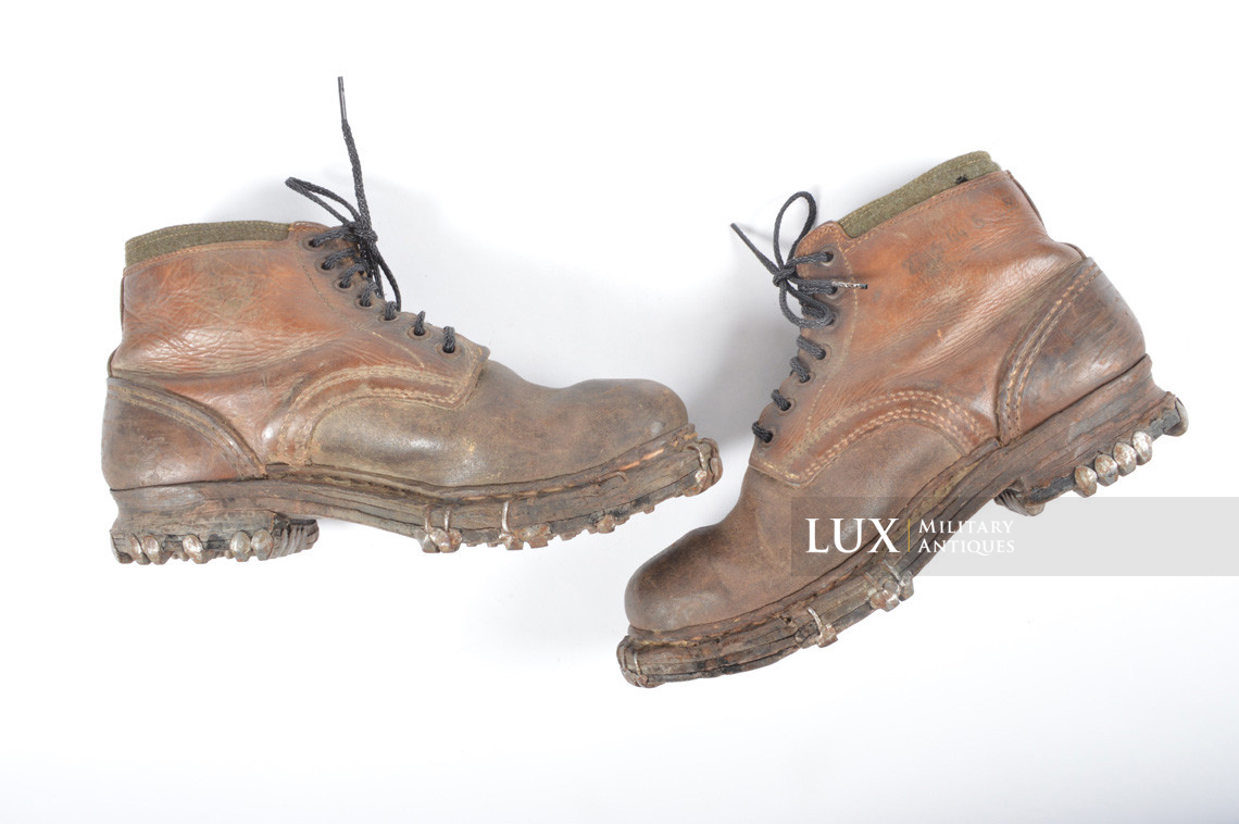 Brodequins allemands des troupes de montagne, « Gebirgsjäger » - photo 7