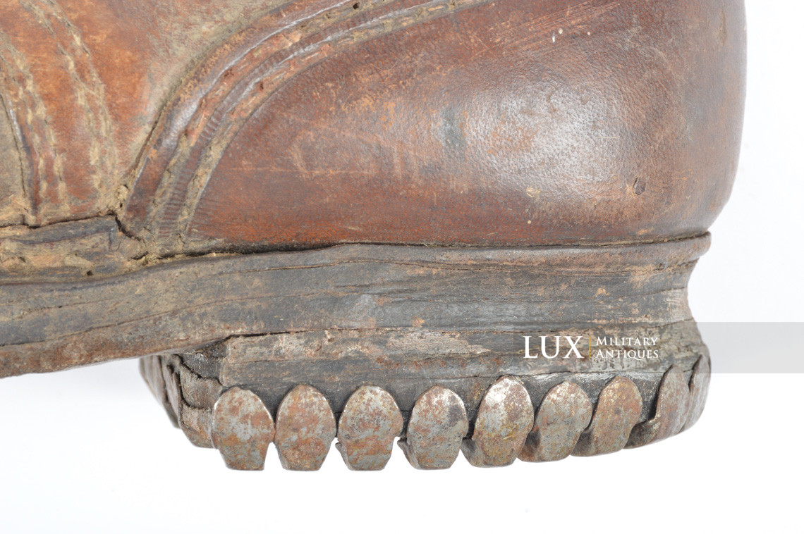 Brodequins allemands des troupes de montagne, « Gebirgsjäger » - photo 25