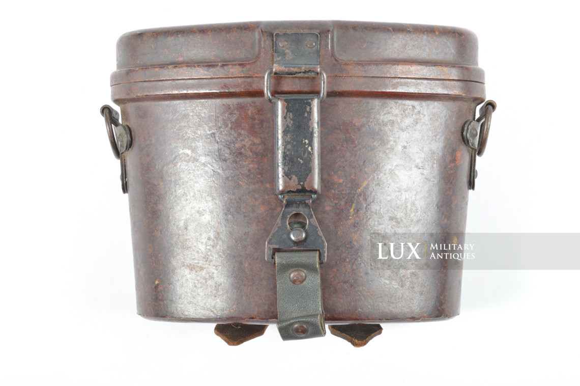 Etui de jumelles allemandes 6x30 en bakelite brun/rouge - photo 4