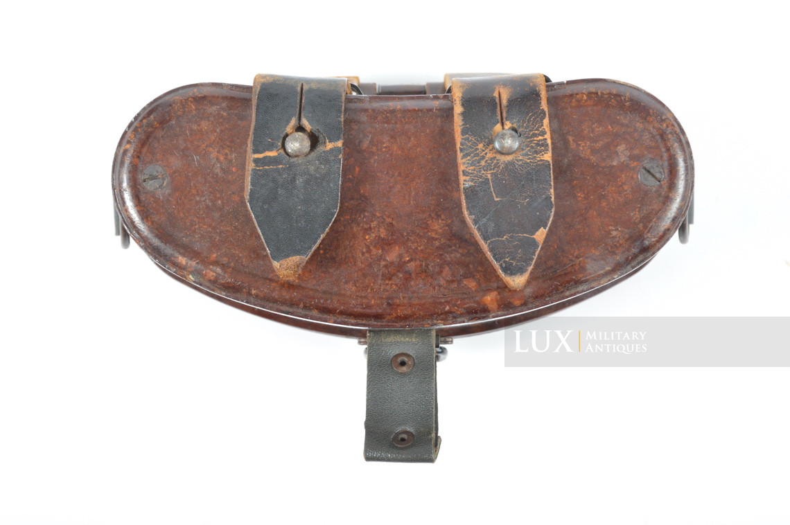 Etui de jumelles allemandes 6x30 en bakelite brun/rouge - photo 9