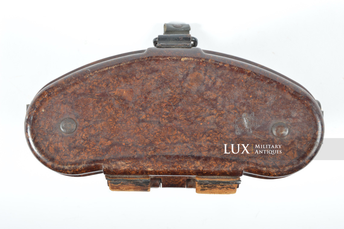 Etui de jumelles allemandes 6x30 en bakelite brun/rouge - photo 10