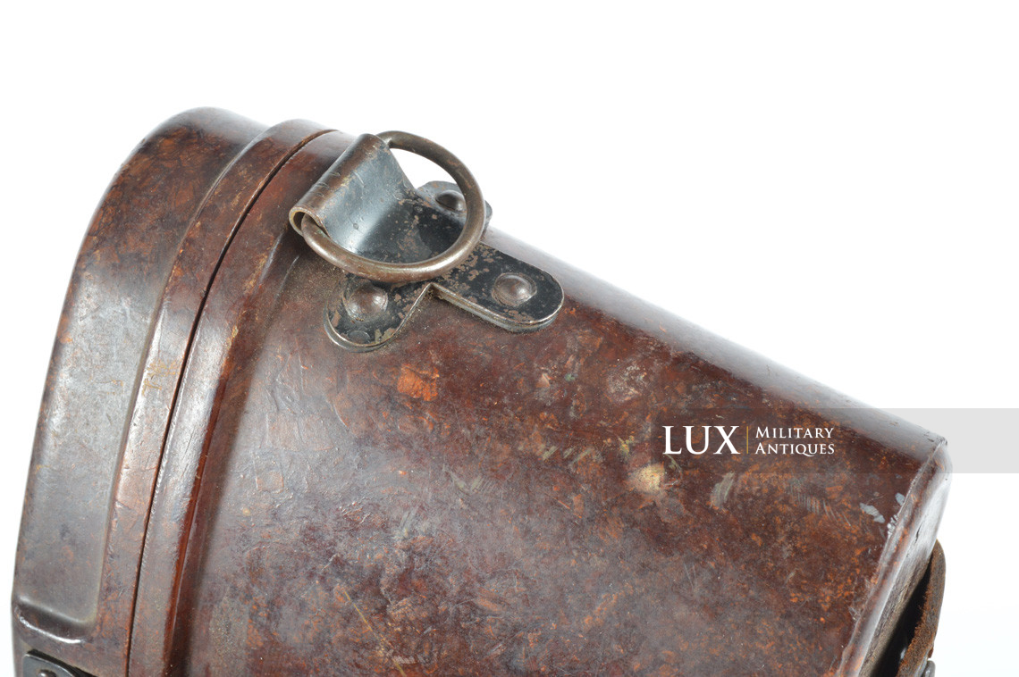 Etui de jumelles allemandes 6x30 en bakelite brun/rouge - photo 11