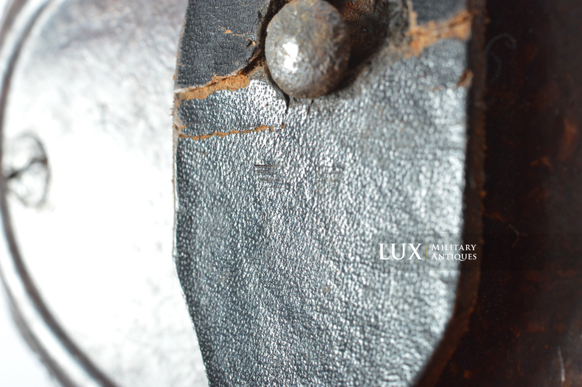 Etui de jumelles allemandes 6x30 en bakelite brun/rouge - photo 14