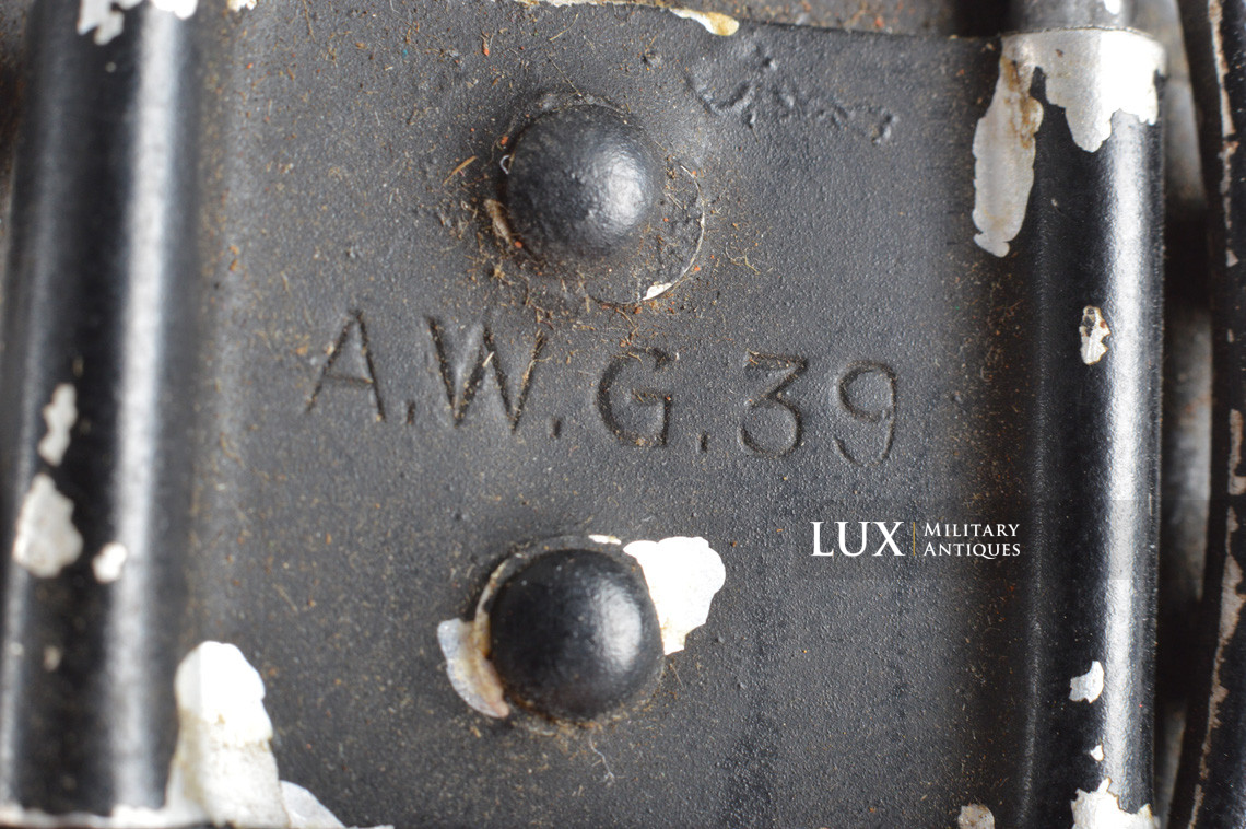 Gobelet de gourde allemande précoce en aluminium, « A.W.G.39 » - photo 7