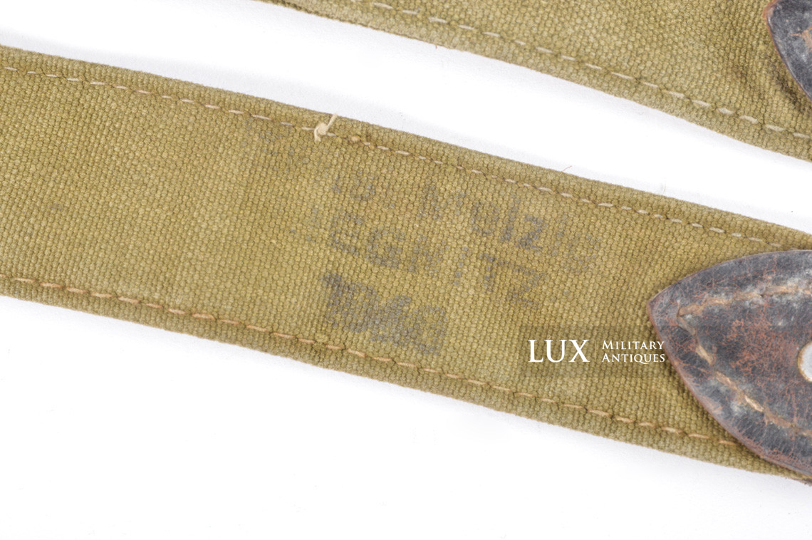 Heer / Waffen-SS bread bag carrying strap, « 1940 » - photo 11