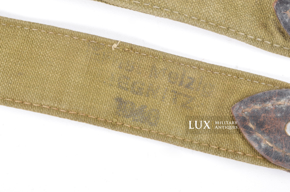 Heer / Waffen-SS bread bag carrying strap, « 1940 » - photo 11