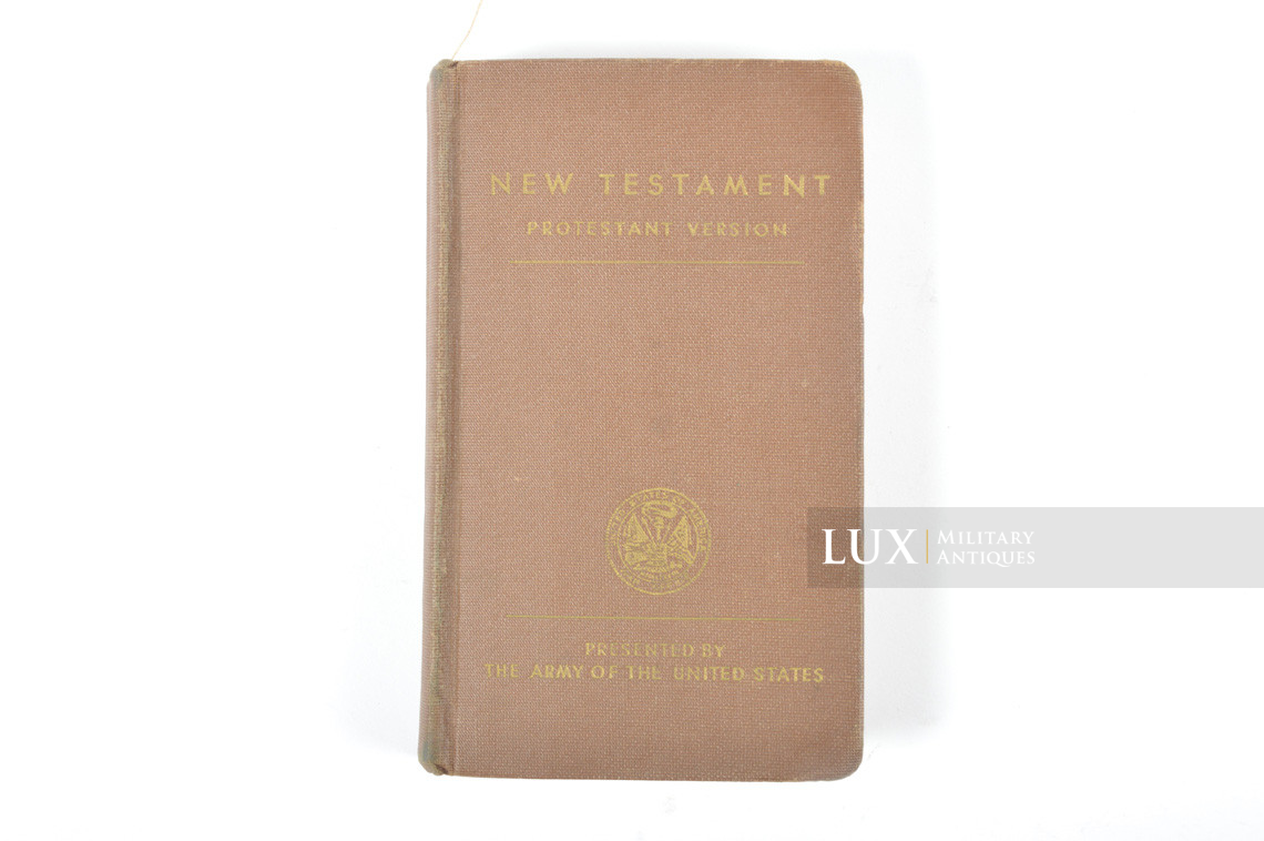 US prayer book « NEW TESTAMENT » - Lux Military Antiques - photo 4