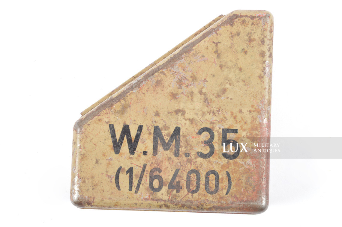 German cased artillery sight devise, « Winkelmesser W.M. 35 » - photo 7