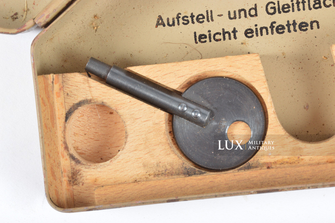 German cased artillery sight devise, « Winkelmesser W.M. 35 » - photo 17