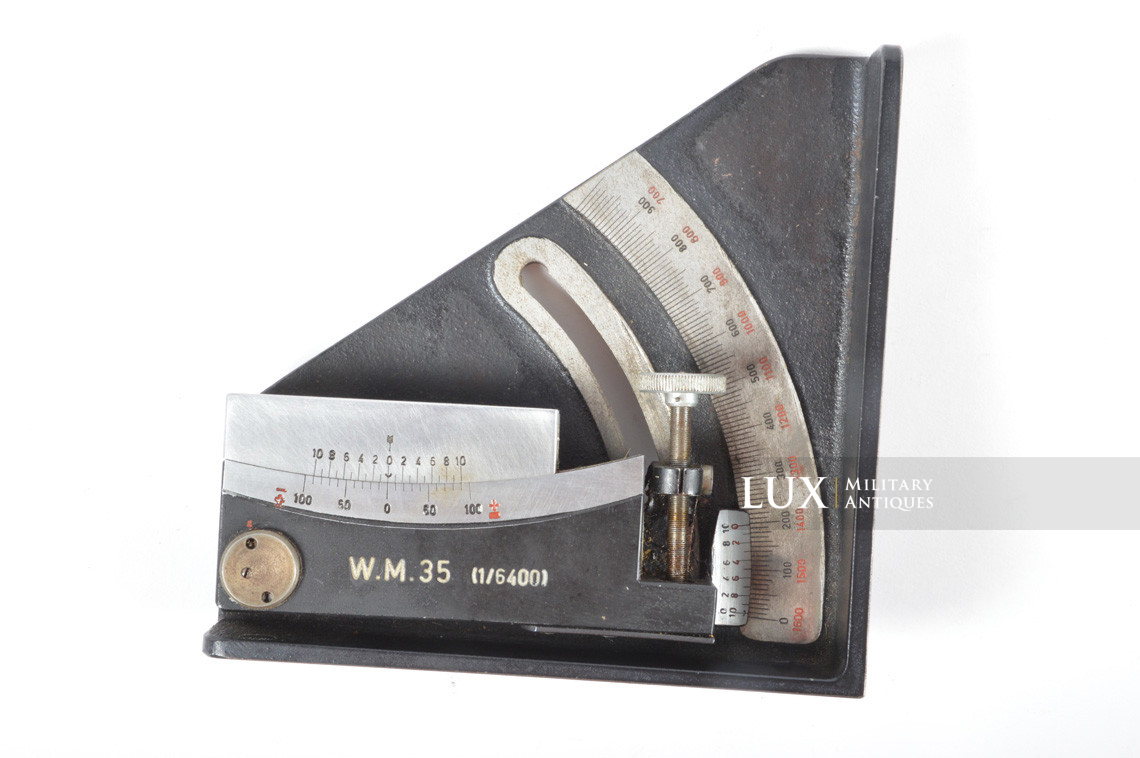 German cased artillery sight devise, « Winkelmesser W.M. 35 » - photo 12