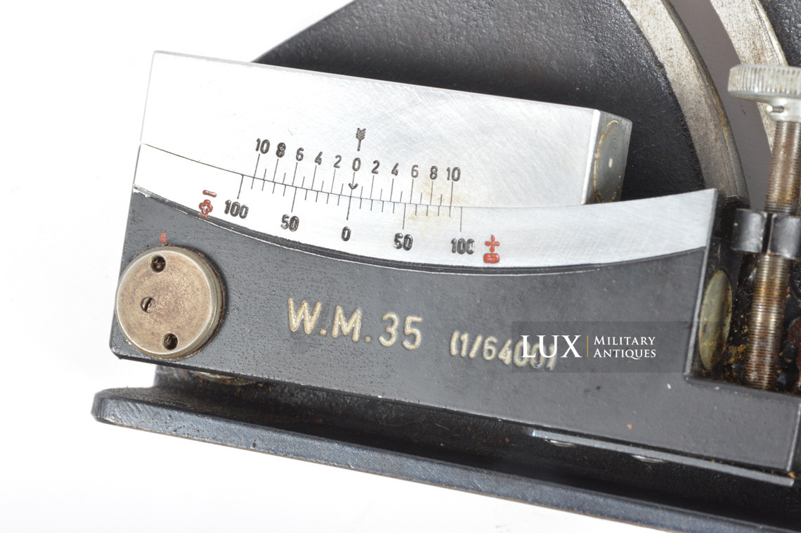 Dispositif de visée d'artillerie allemande, « Winkelmesser W.M. 35 » - photo 13