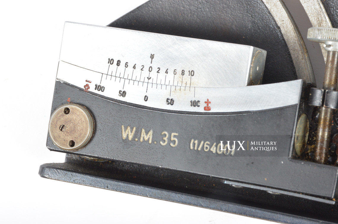 German cased artillery sight devise, « Winkelmesser W.M. 35 » - photo 13