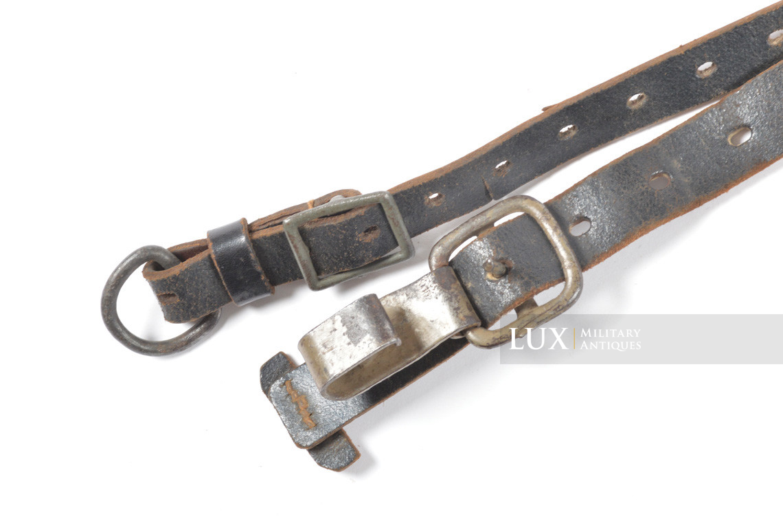 German late-war leather combat y-straps, « RBNr » - photo 7