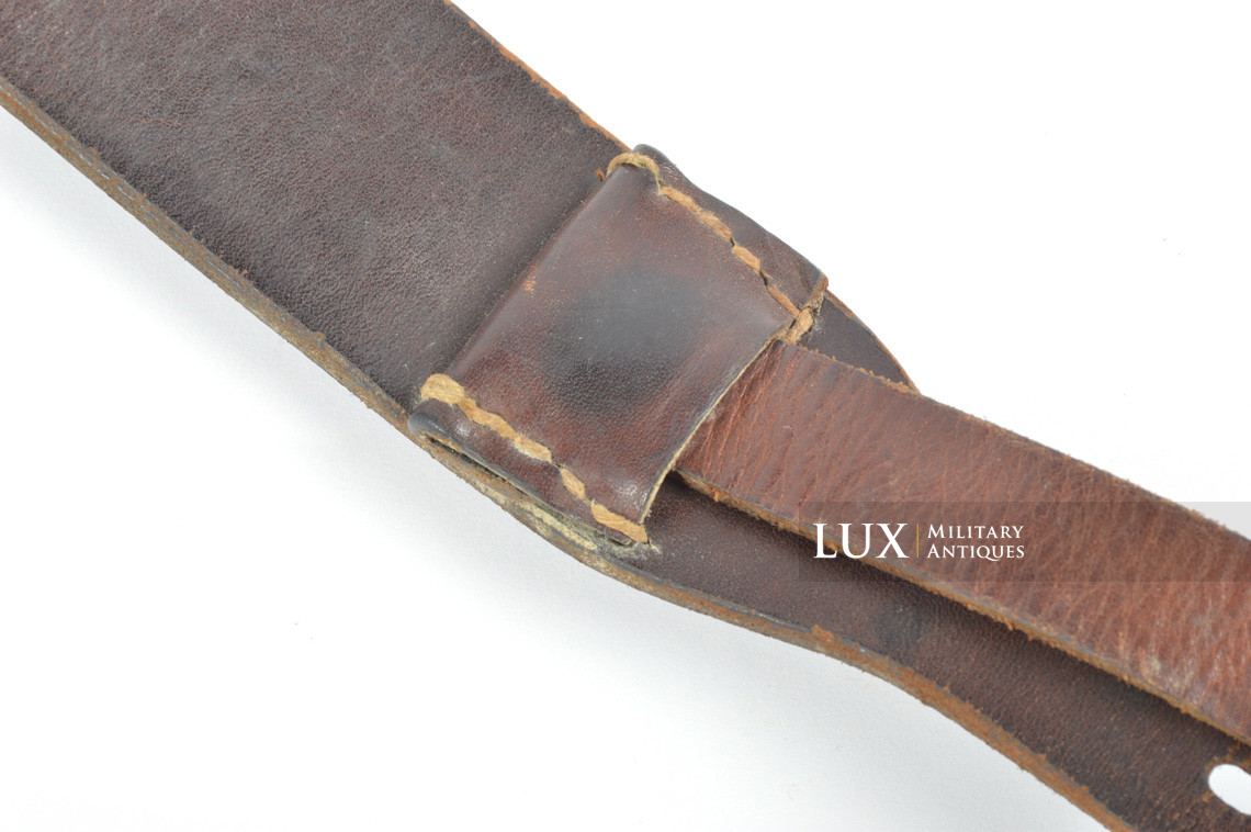 German late-war leather combat y-straps, « RBNr » - photo 21