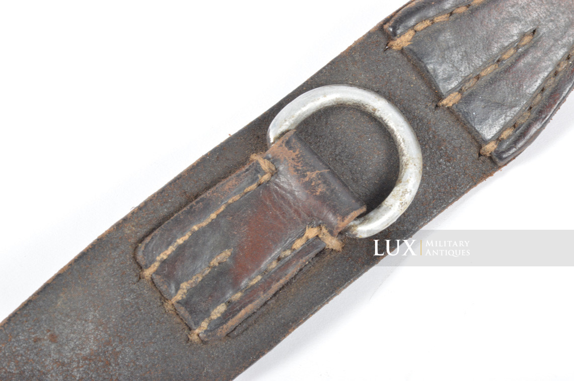 Early-war German leather combat Y-straps - photo 9