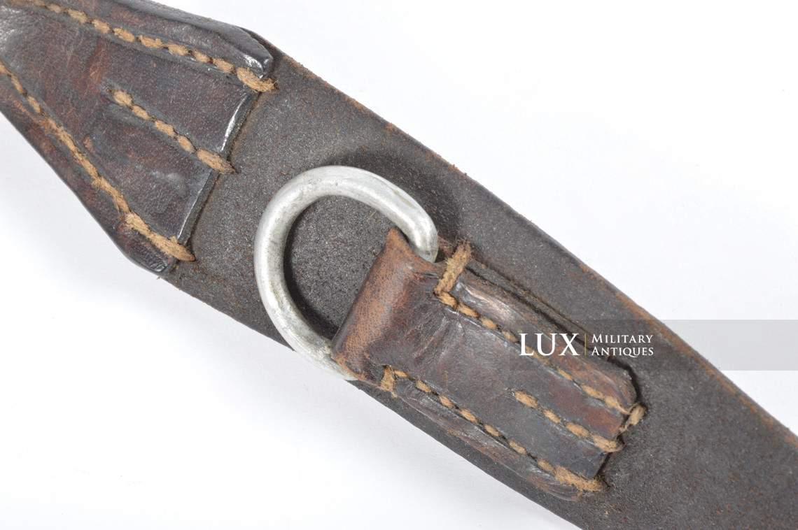 Early-war German leather combat Y-straps - photo 10