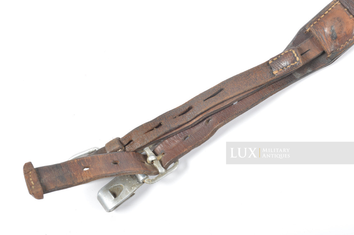 Early-war German leather combat Y-straps - photo 17