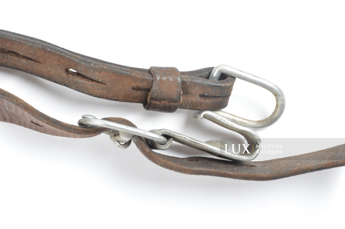 Early-war German leather combat Y-straps - photo 20