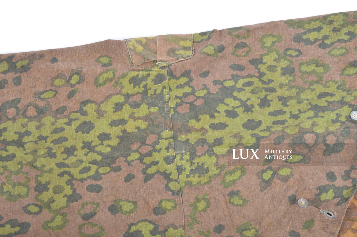 Late-war Waffen-SS camouflage shelter quarter/poncho, « Oakleaf » - photo 10