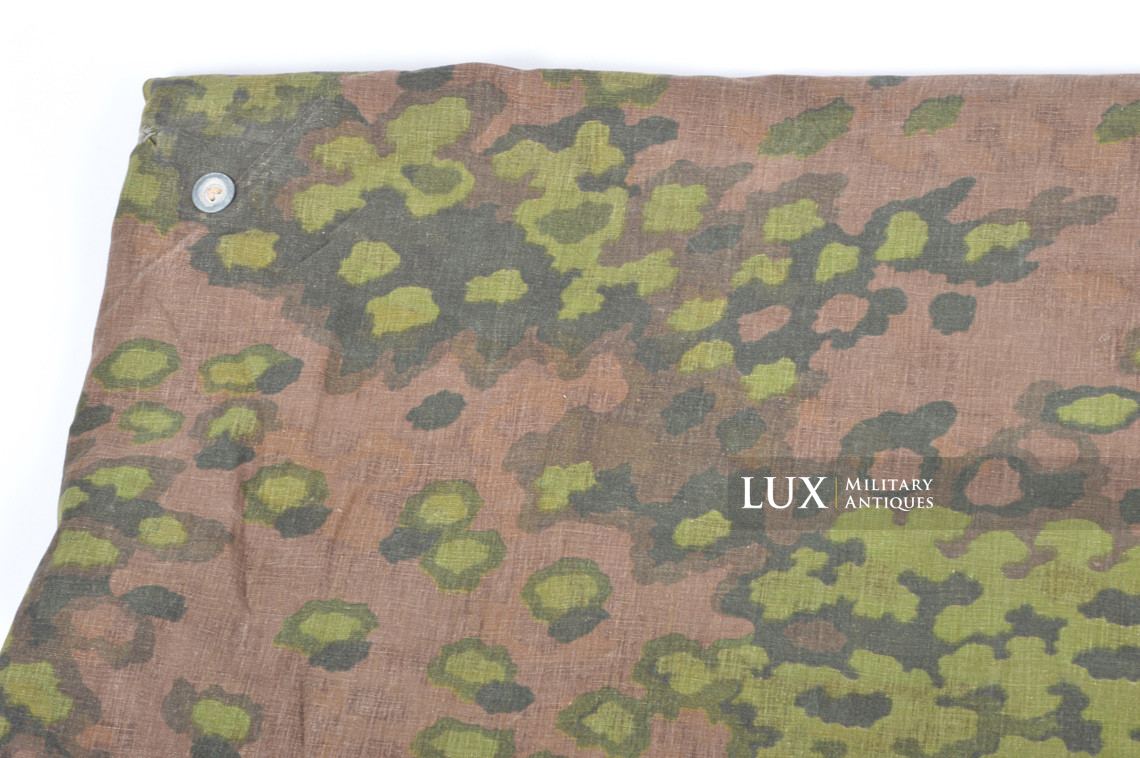 Late-war Waffen-SS camouflage shelter quarter/poncho, « Oakleaf » - photo 17