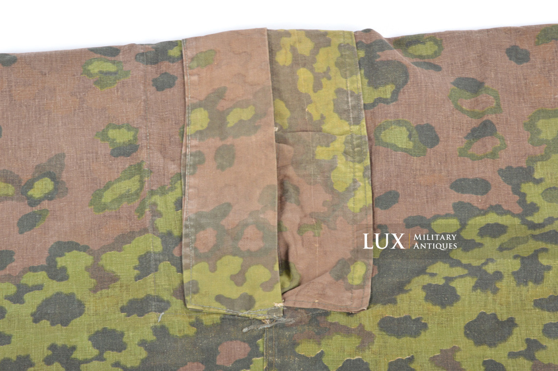 Late-war Waffen-SS camouflage shelter quarter/poncho, « Oakleaf » - photo 18