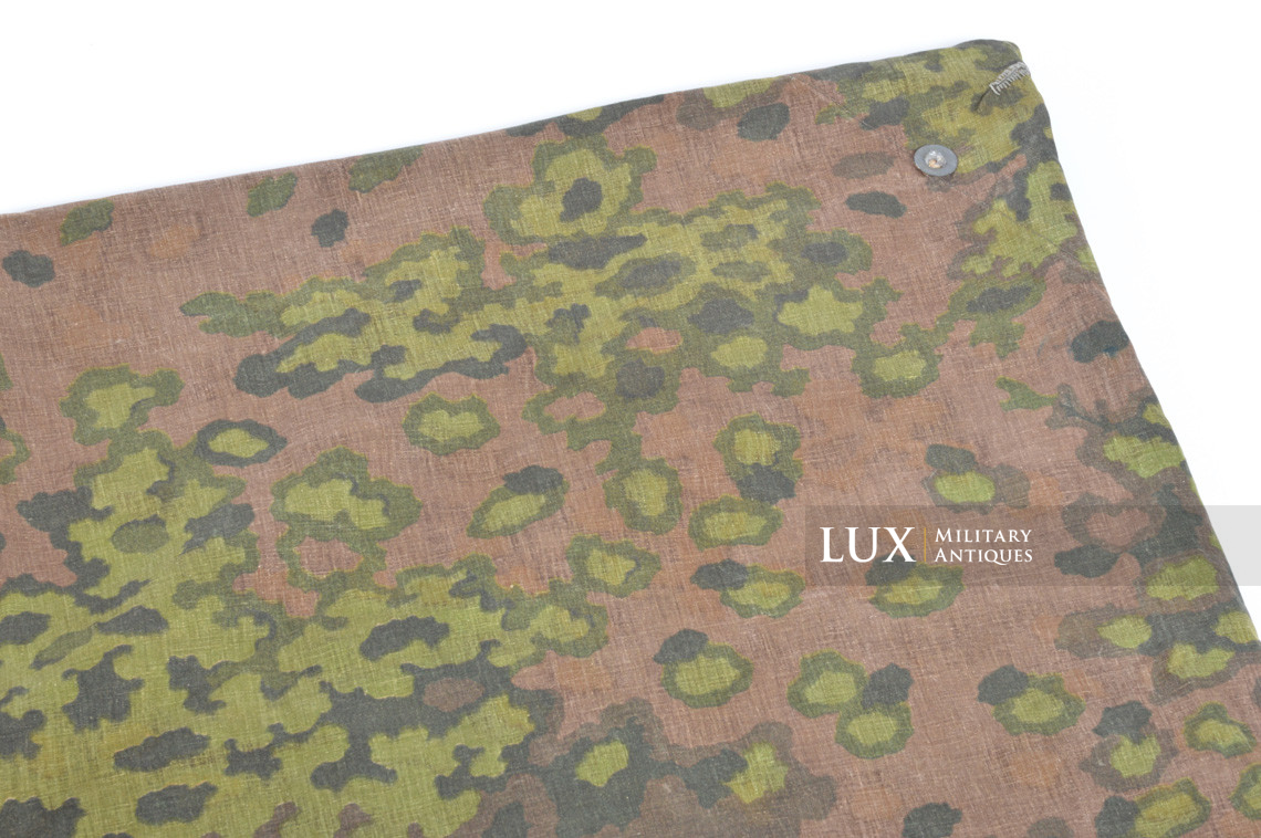 Late-war Waffen-SS camouflage shelter quarter/poncho, « Oakleaf » - photo 19