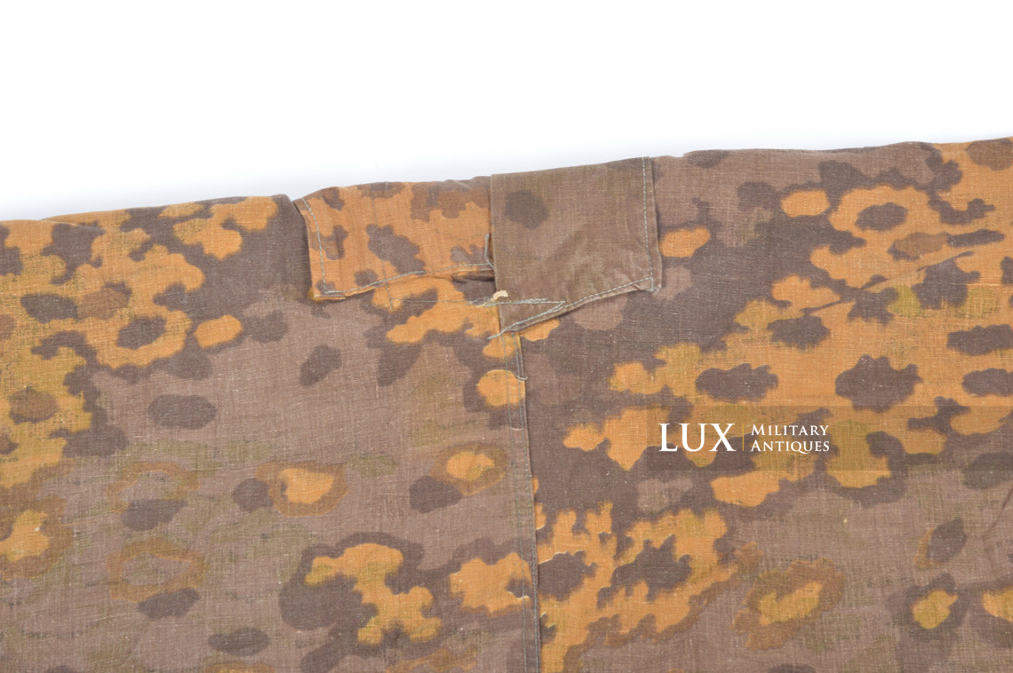 Late-war Waffen-SS camouflage shelter quarter/poncho, « Oakleaf » - photo 25